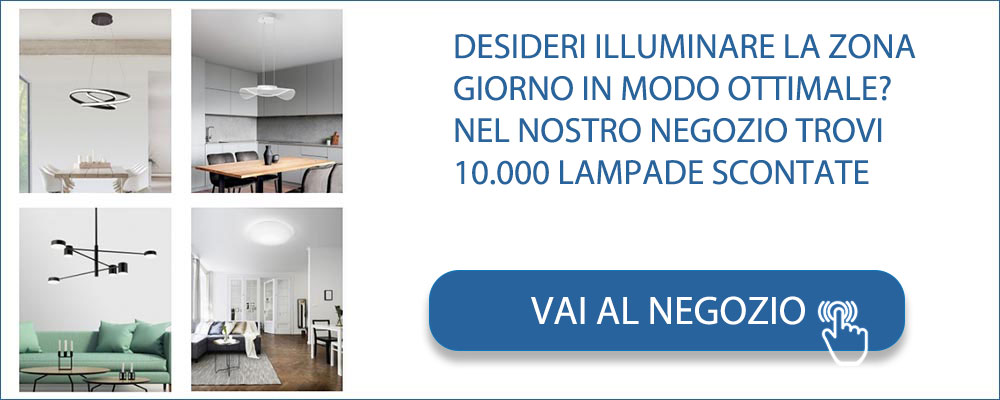 Negozio di lampade per illuminare la zona giorno