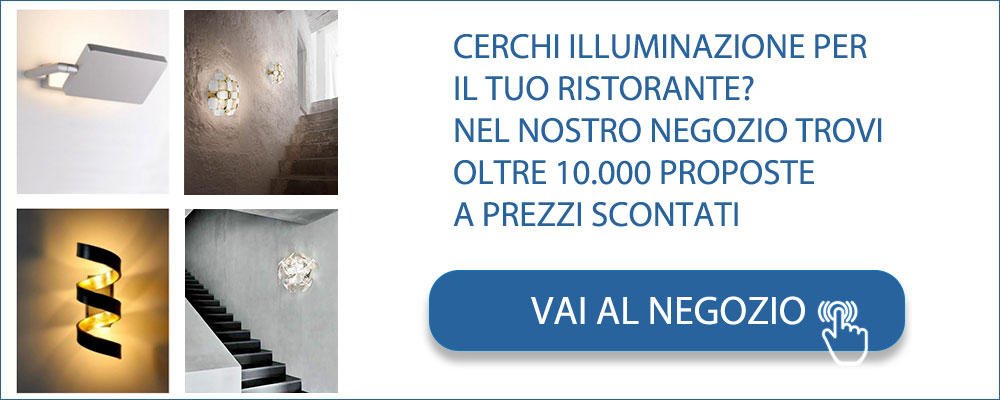 Negozio per illuminazione del ristorante