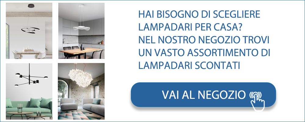 Negozio per scegliere i lampadari