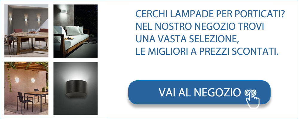 Negozio di Lampade per porticati esterni